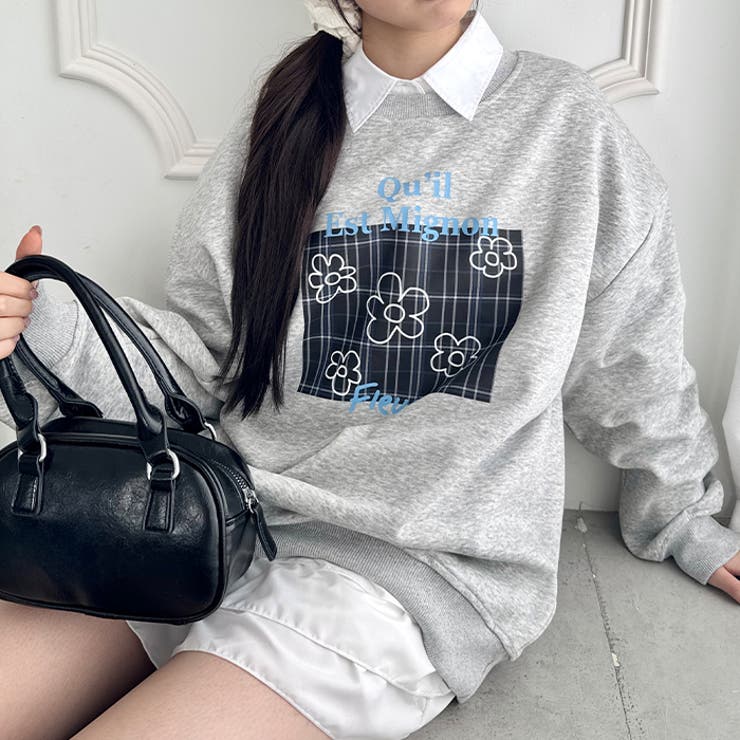 チェックロゴプルオーバー | Outfitter lab | 詳細画像13 