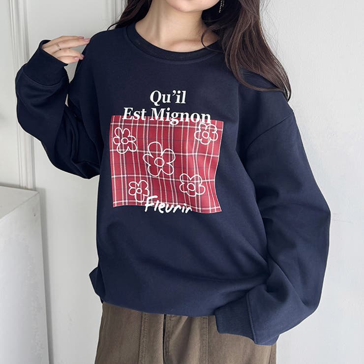 チェックロゴプルオーバー | Outfitter lab | 詳細画像17 