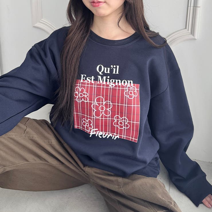 チェックロゴプルオーバー | Outfitter lab | 詳細画像18 