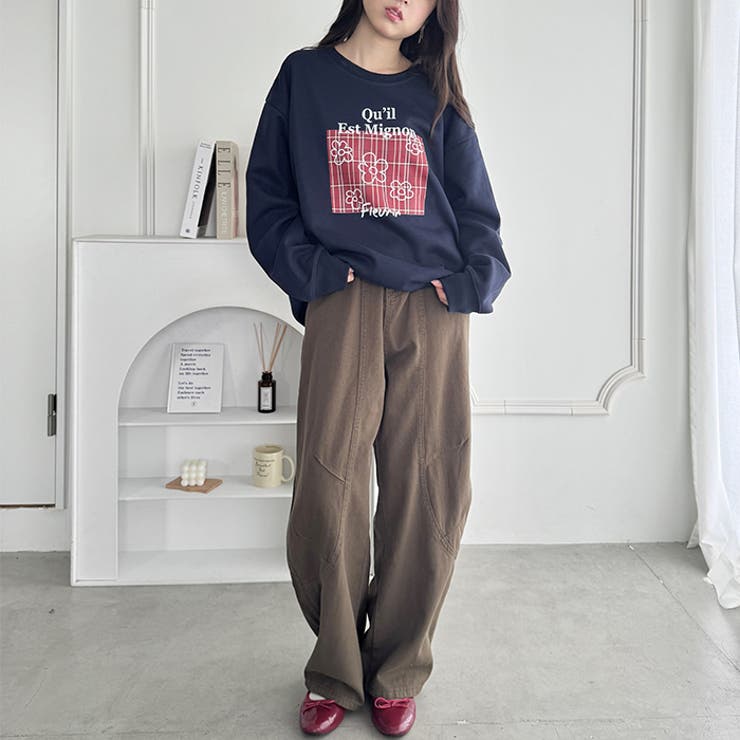 チェックロゴプルオーバー | Outfitter lab | 詳細画像19 