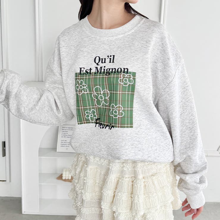 チェックロゴプルオーバー | Outfitter lab | 詳細画像5 