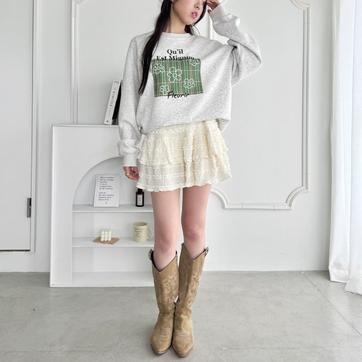 チェックロゴプルオーバー | Outfitter lab | 詳細画像9 