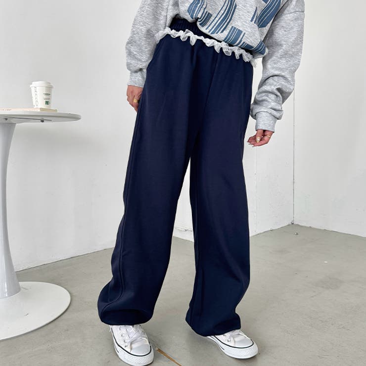 ウエストチュールレーススウェットパンツ | Outfitter lab | 詳細画像16 