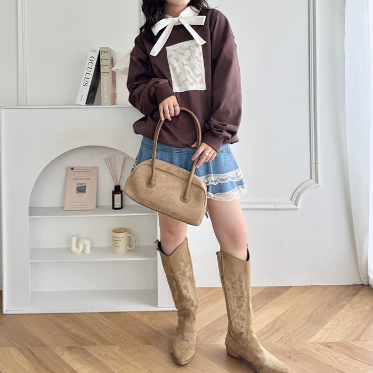 パッチワークレースプルオーバー | Outfitter lab | 詳細画像14 