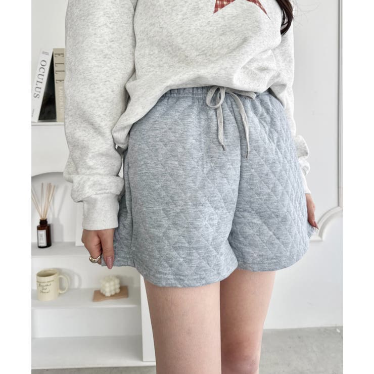 グレー | キルティングショートパンツ | Outfitter lab