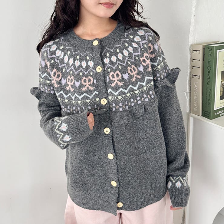 ラブリーリボンフリルカーディガン | Outfitter lab | 詳細画像5 