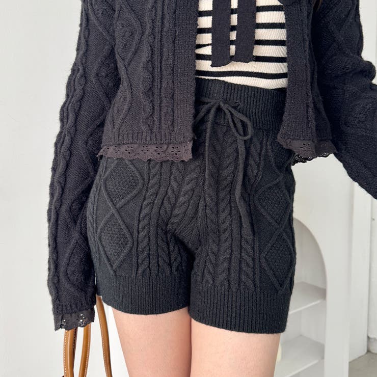 ケーブルニットホットパンツ | Outfitter lab | 詳細画像11 