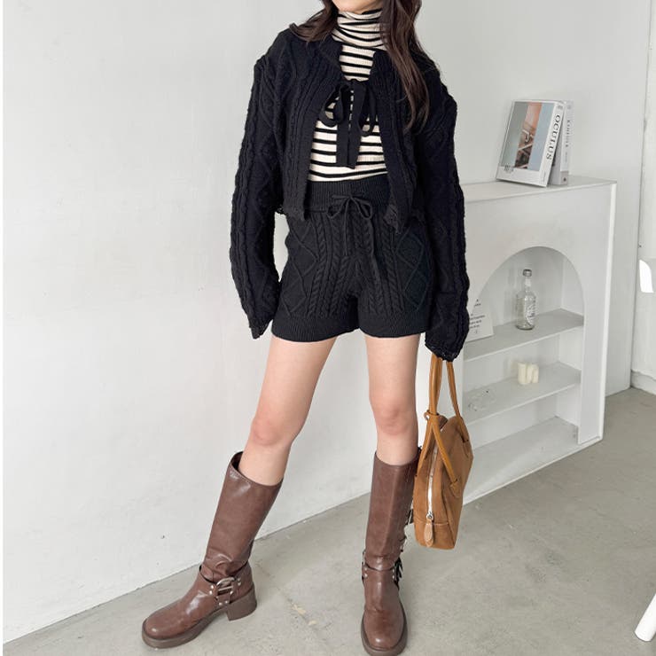 ケーブルニットホットパンツ | Outfitter lab | 詳細画像14 
