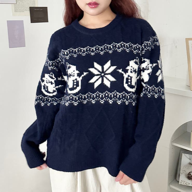 スノージャガードケーブルニットトップス | Outfitter lab | 詳細画像10 