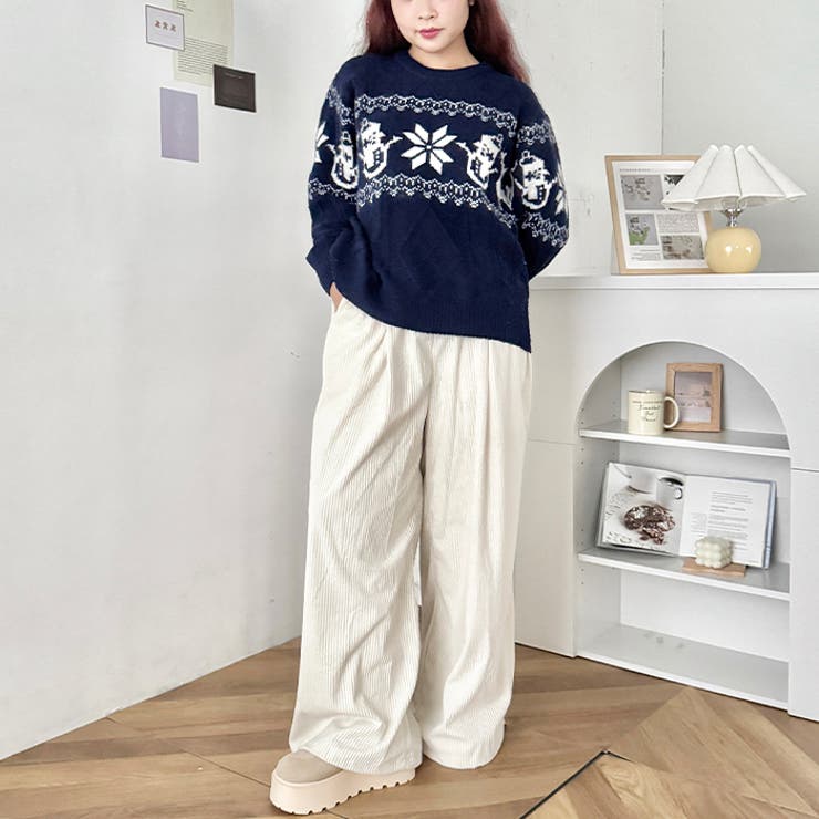 スノージャガードケーブルニットトップス | Outfitter lab | 詳細画像14 