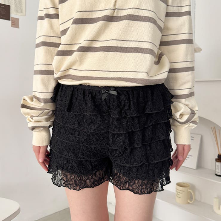 フリフリレースショートパンツ | Outfitter lab | 詳細画像5 