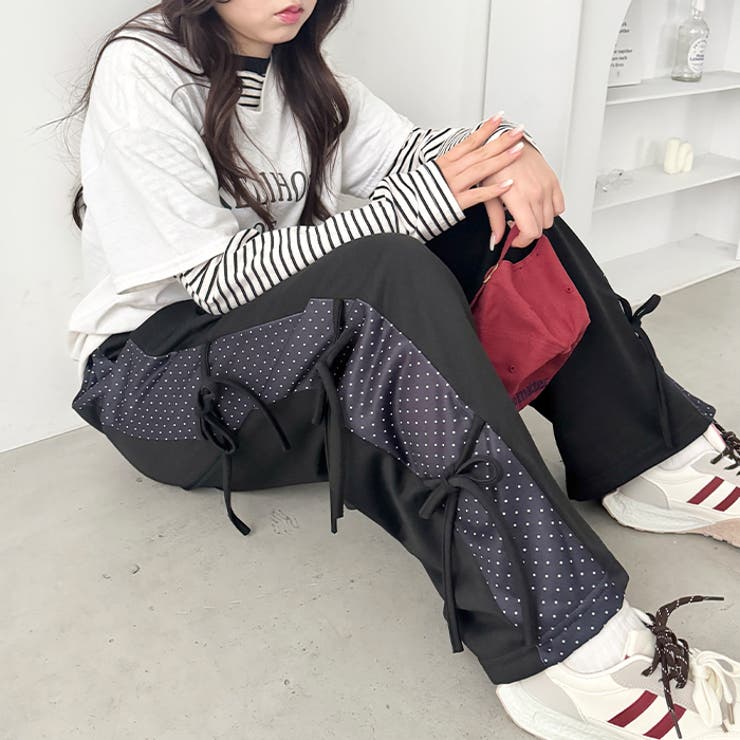 ドットリボンスウェットパンツ | Outfitter lab | 詳細画像13 