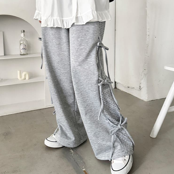 ドットリボンスウェットパンツ | Outfitter lab | 詳細画像5 