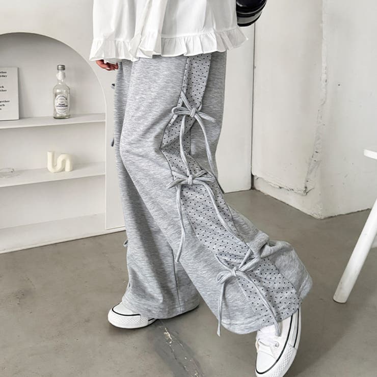 ドットリボンスウェットパンツ | Outfitter lab | 詳細画像8 