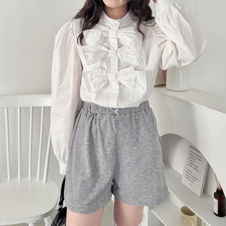 リブショートパンツ | Outfitter lab | 詳細画像13 