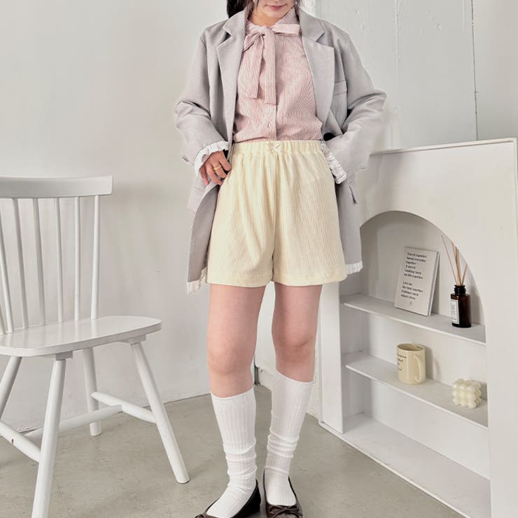 リブショートパンツ | Outfitter lab | 詳細画像9 