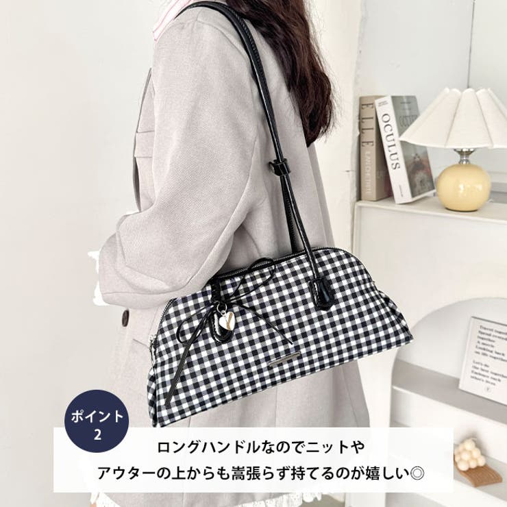 柄アソートロングハンドルボストンバッグ | Outfitter lab | 詳細画像3 