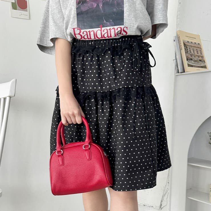 レースピンドットミディスカート | Outfitter lab | 詳細画像11 