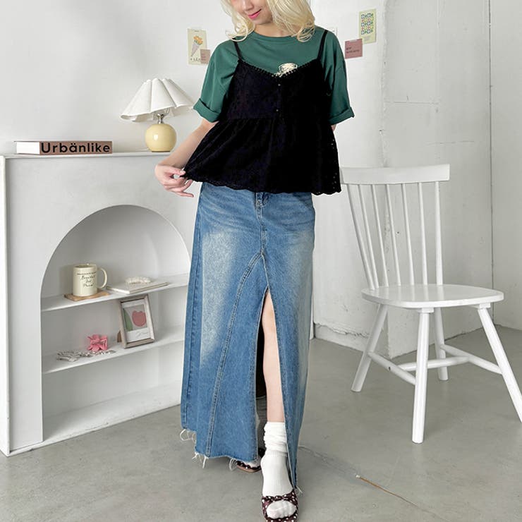 パンチングフラワーレースキャミソール | Outfitter lab | 詳細画像9 