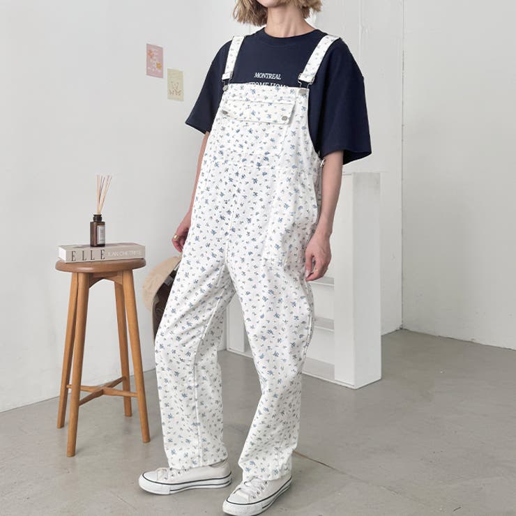 カントリーフラワーオーバーオール | Outfitter lab | 詳細画像7 