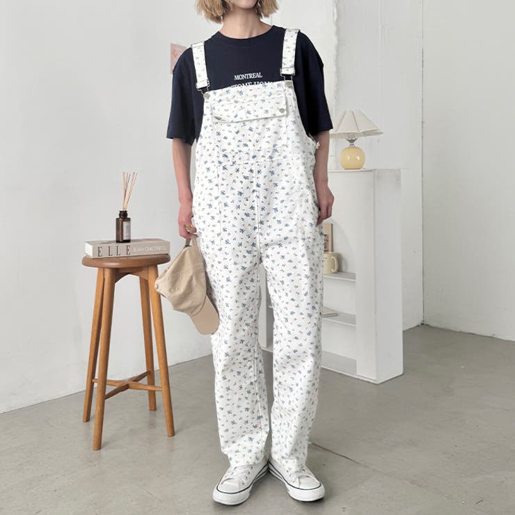 カントリーフラワーオーバーオール | Outfitter lab | 詳細画像8 