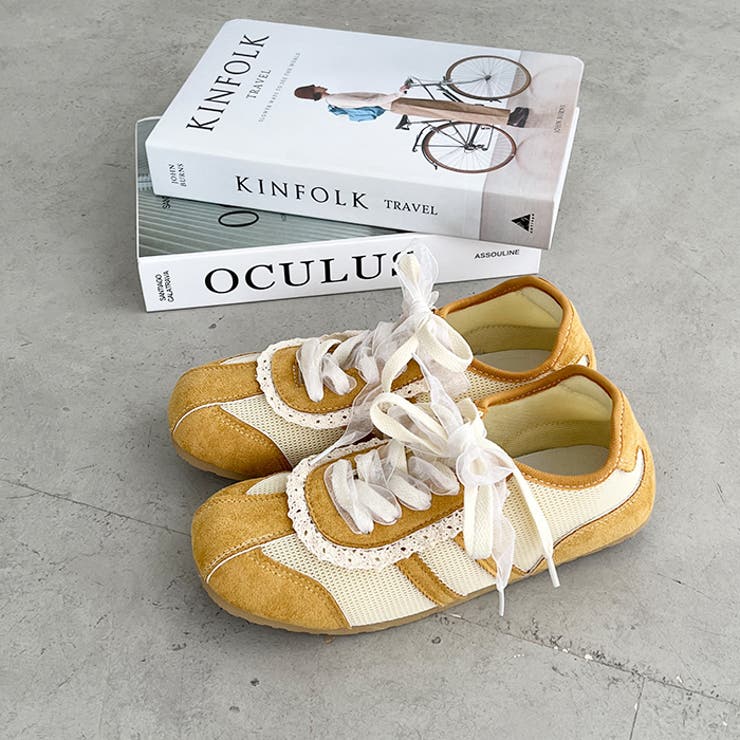 【靴紐2種set】フリルレーススニーカー | Outfitter lab | 詳細画像10 