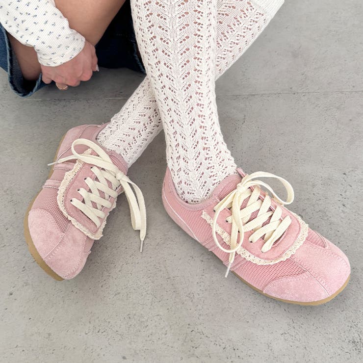 【靴紐2種set】フリルレーススニーカー | Outfitter lab | 詳細画像11 