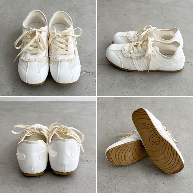 【靴紐2種set】フリルレーススニーカー | Outfitter lab | 詳細画像23 
