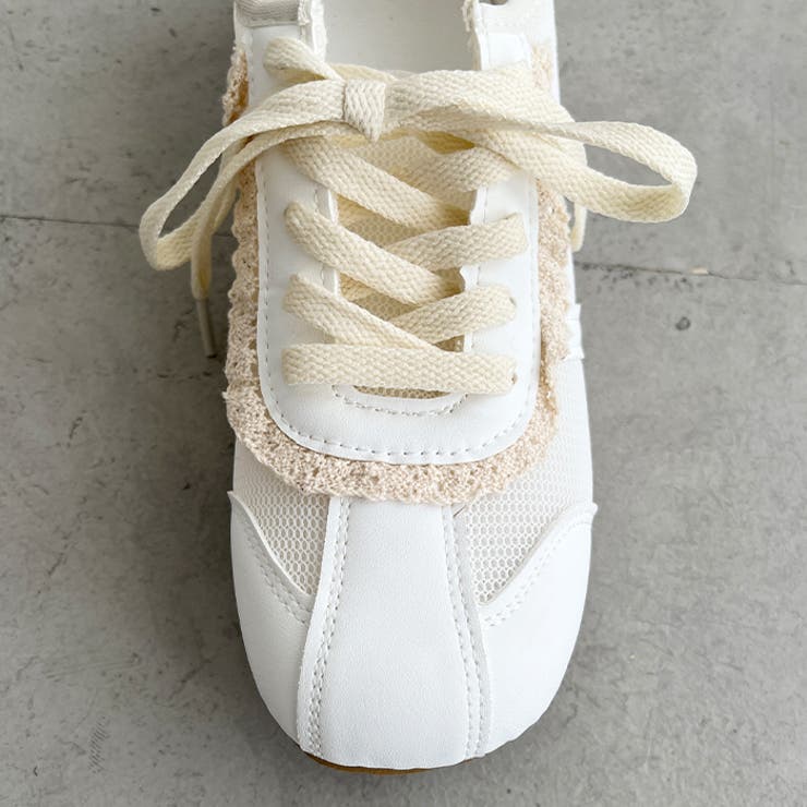 【靴紐2種set】フリルレーススニーカー | Outfitter lab | 詳細画像24 
