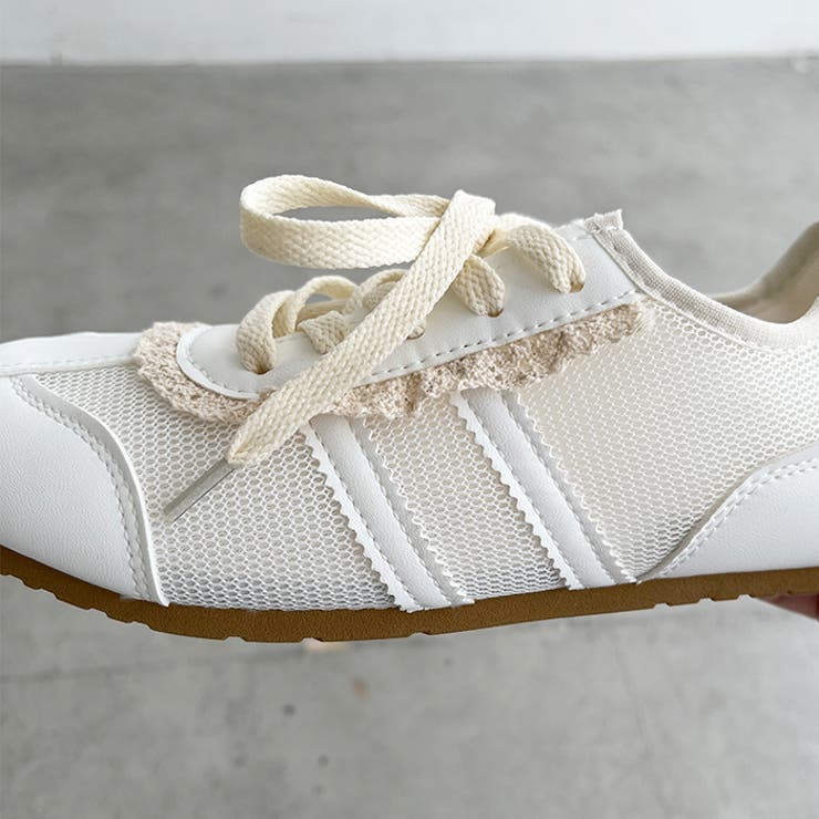 【靴紐2種set】フリルレーススニーカー | Outfitter lab | 詳細画像25 