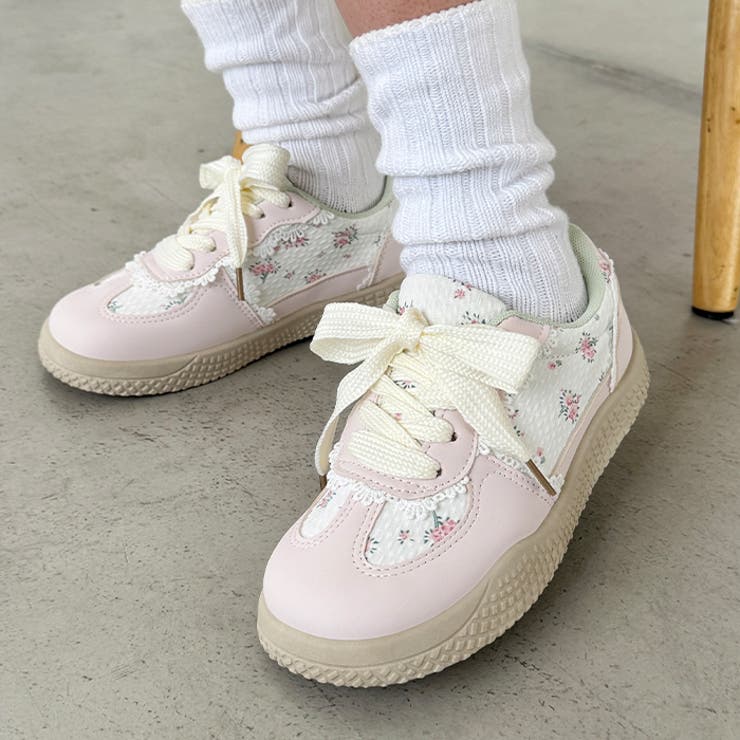 小花柄パステルスニーカー | Outfitter lab | 詳細画像18 