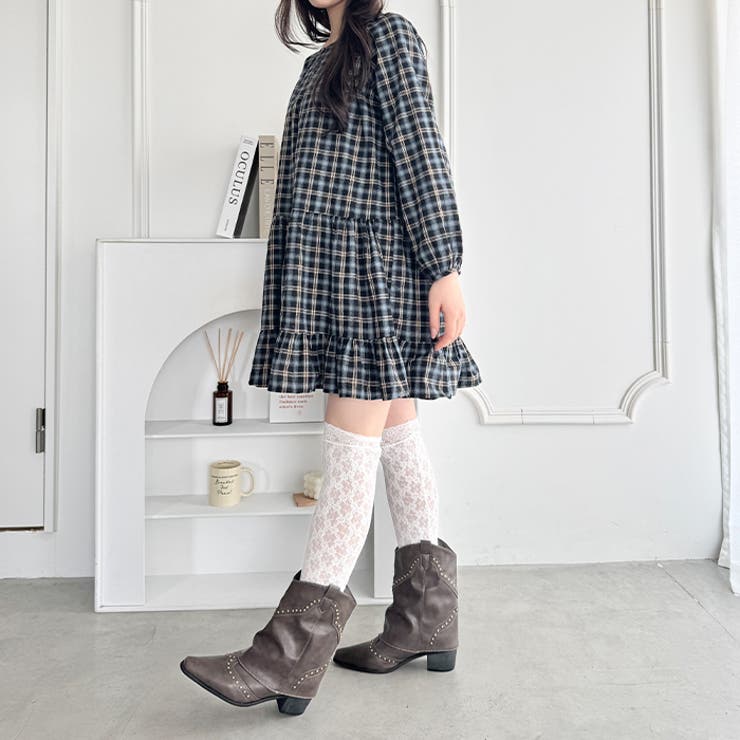 スタッズゲートルミドルブーツ | Outfitter lab | 詳細画像15 