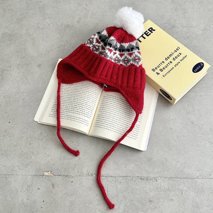 ノルディック柄イヤーフラップニットキャップ | Outfitter lab | 詳細画像34 