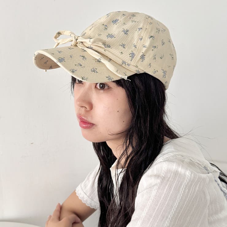 チェック/フラワーリボンキャップ | Outfitter lab | 詳細画像14 