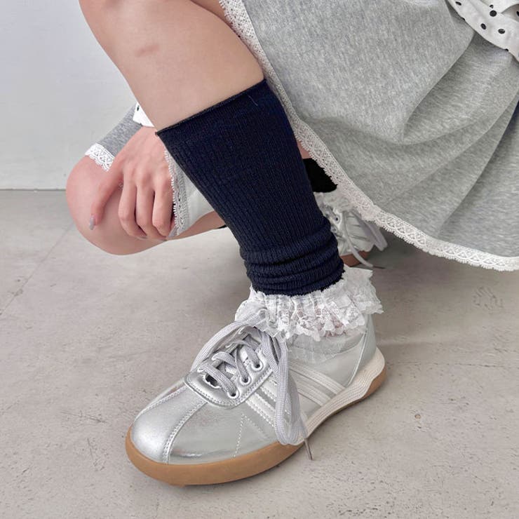 レース付きリブレッグウォーマー | Outfitter lab | 詳細画像13 