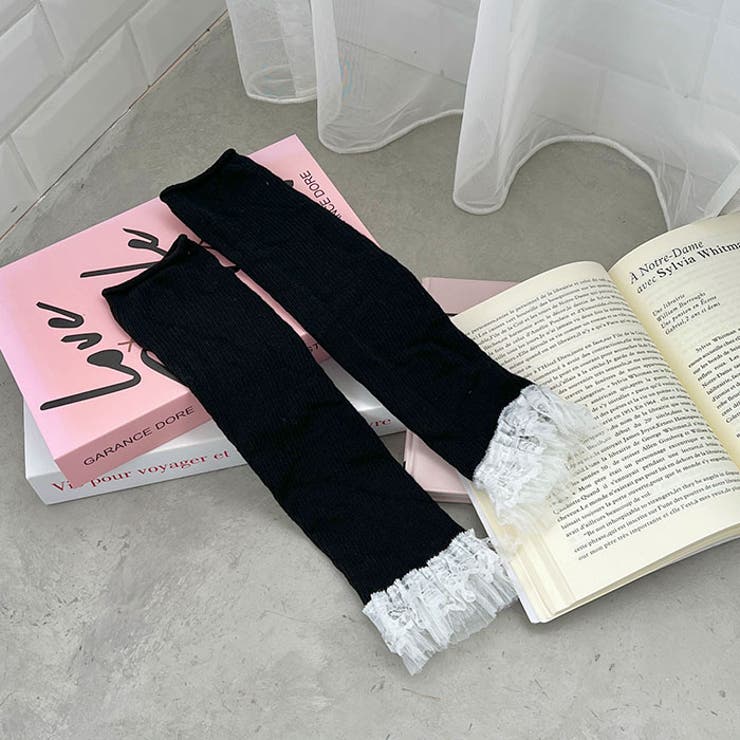 レース付きリブレッグウォーマー | Outfitter lab | 詳細画像16 