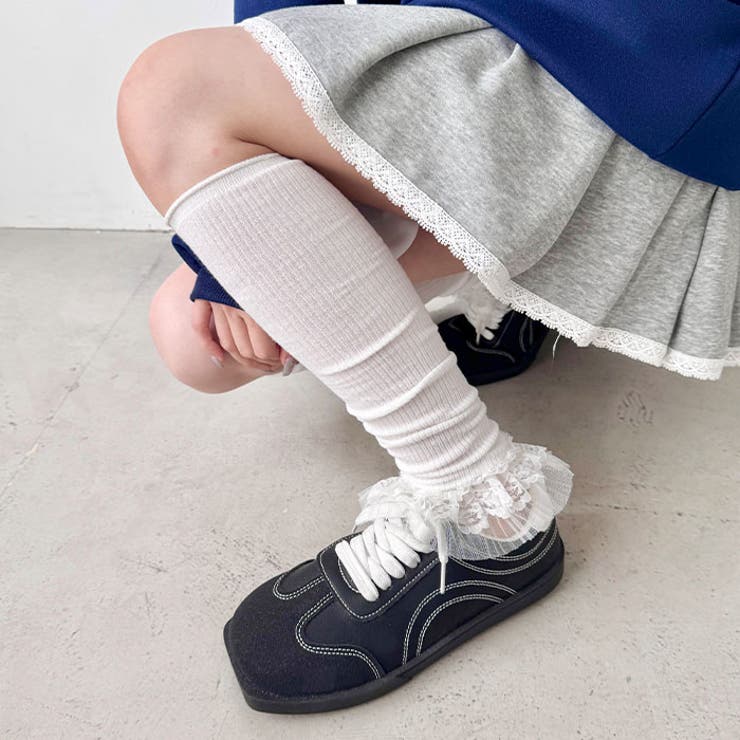 レース付きリブレッグウォーマー | Outfitter lab | 詳細画像7 