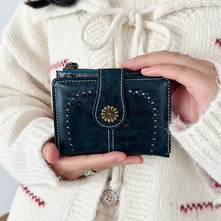 ヴィンテージライクコンチョミニウォレット | Outfitter lab | 詳細画像17 