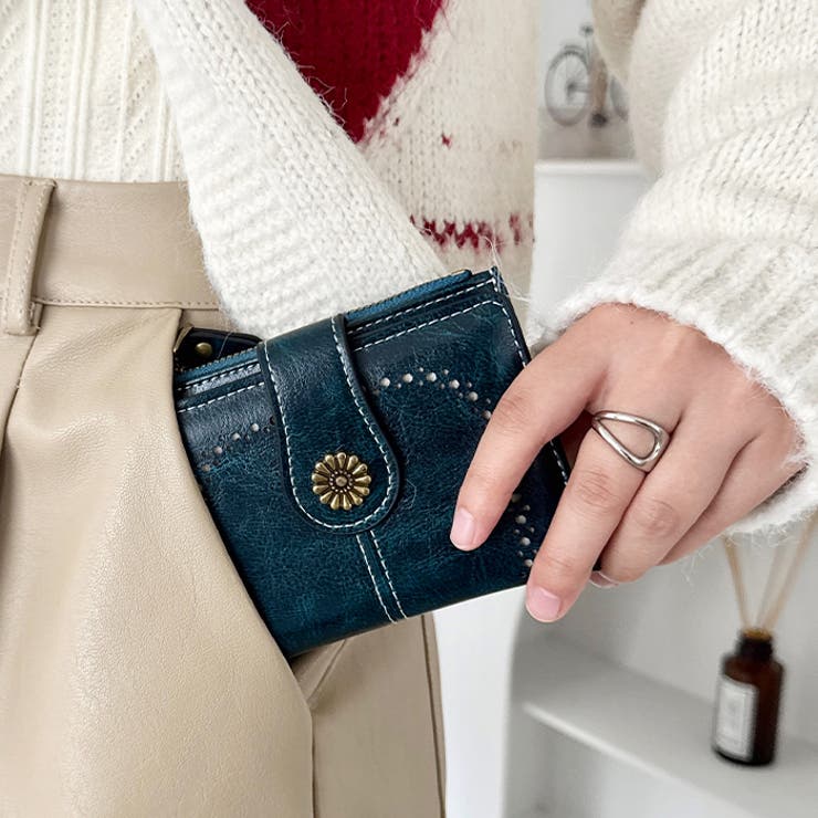 ヴィンテージライクコンチョミニウォレット | Outfitter lab | 詳細画像18 