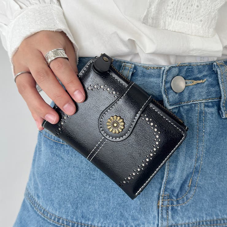 ヴィンテージライクコンチョミニウォレット | Outfitter lab | 詳細画像7 