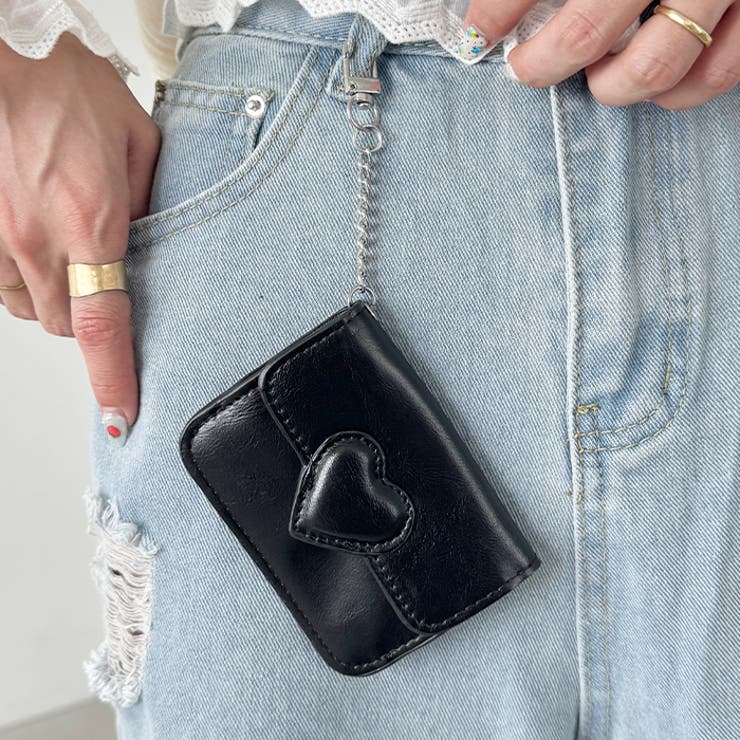 ヴィンテージライクハートカードケース | Outfitter lab | 詳細画像8 