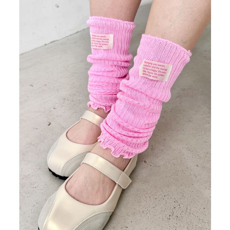 ピンク | メロウレッグウォーマー | Outfitter lab