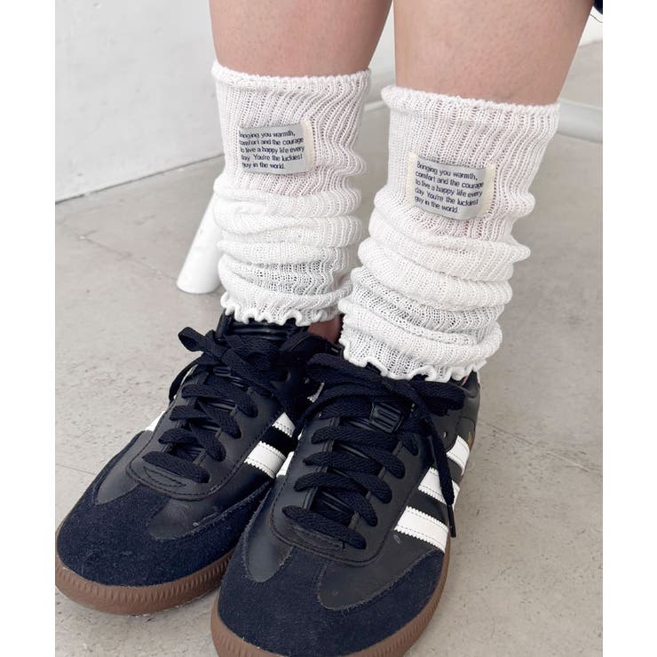 ホワイト | メロウレッグウォーマー | Outfitter lab