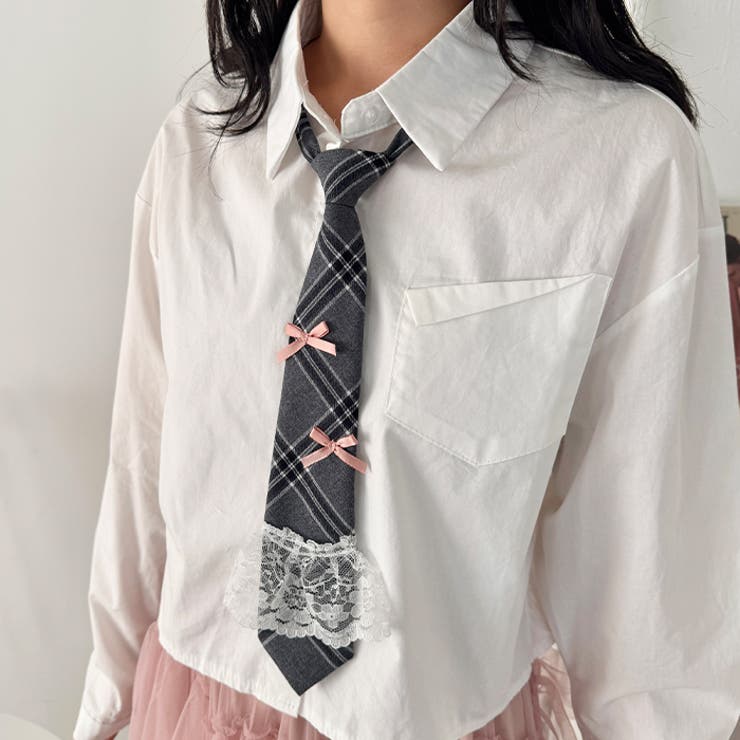 チェックネクタイネックレス | Outfitter lab | 詳細画像12 
