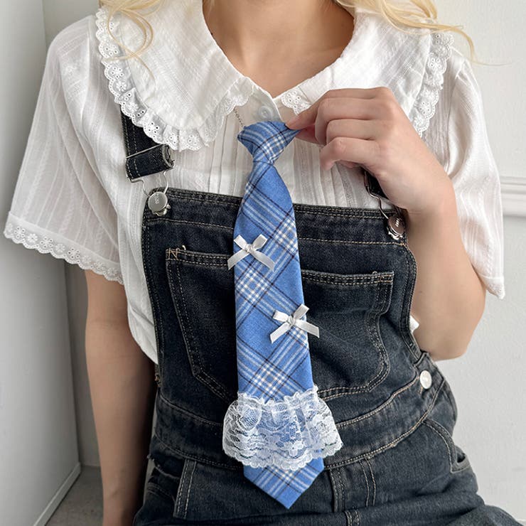 チェックネクタイネックレス | Outfitter lab | 詳細画像24 