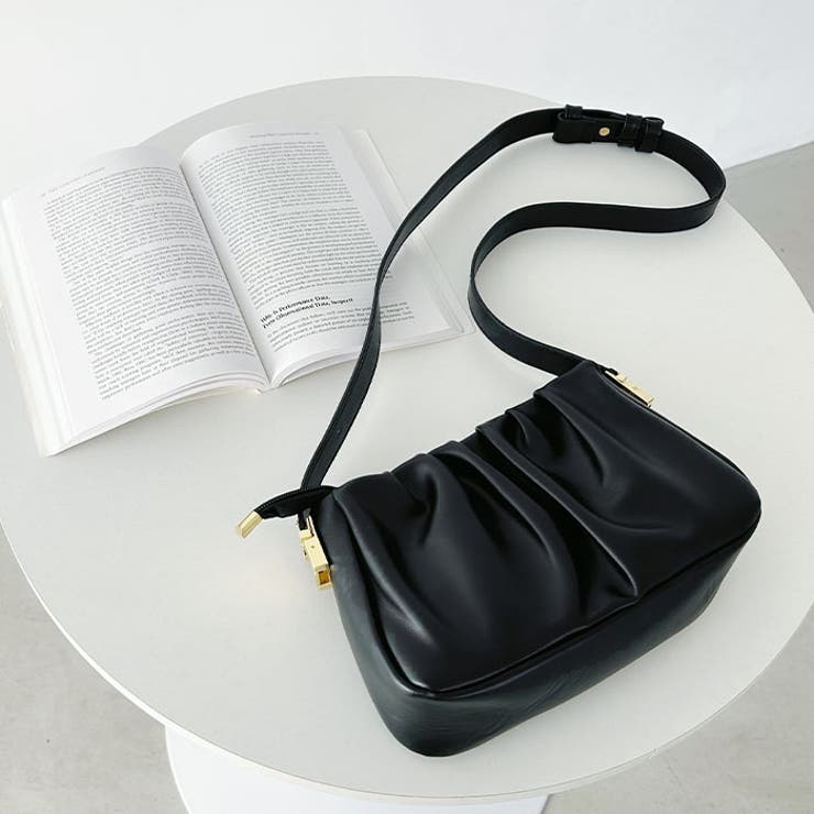 2WAYタックデザインPUショルダーバッグ | Outfitter lab | 詳細画像11 