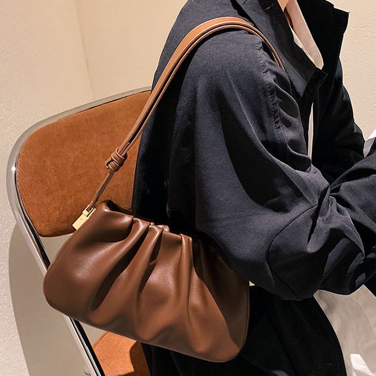 2WAYタックデザインPUショルダーバッグ | Outfitter lab | 詳細画像18 