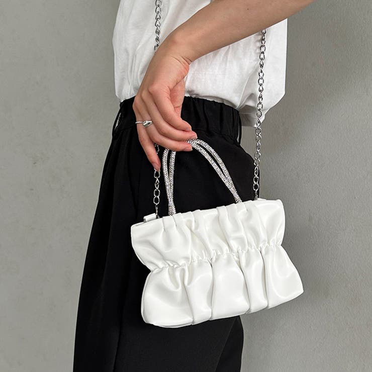 2WAYギャザーレザーミニバッグ | Outfitter lab | 詳細画像14 