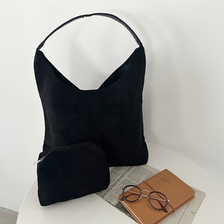 ポーチ付き スウェード風ワンハンドルバッグ | Outfitter lab | 詳細画像10 