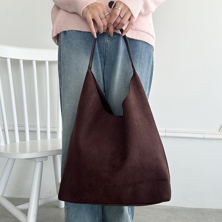 ポーチ付き スウェード風ワンハンドルバッグ | Outfitter lab | 詳細画像15 